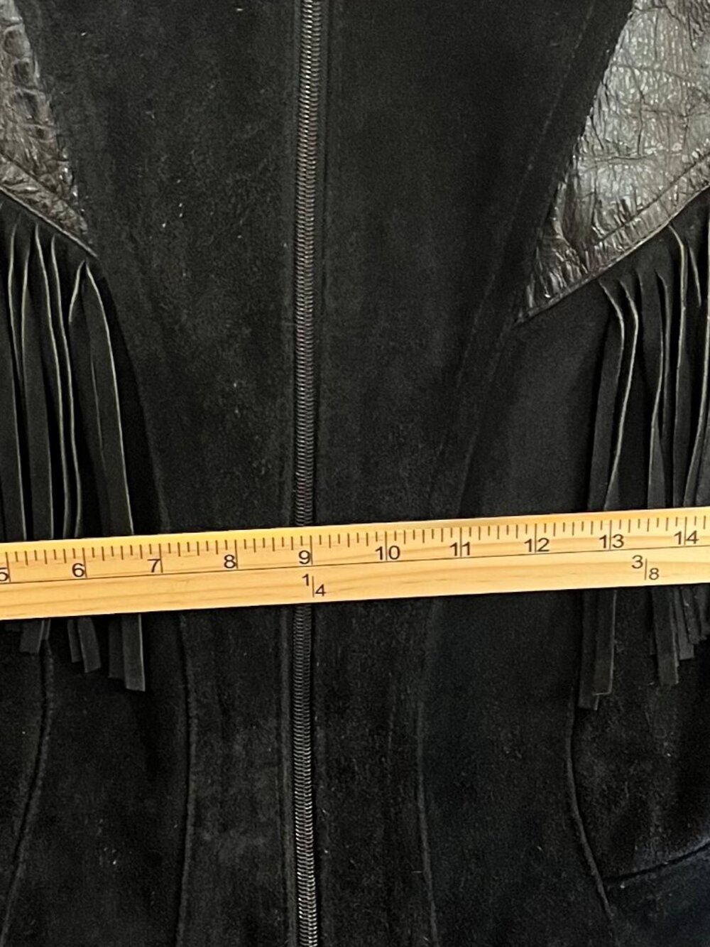 Vintage Outerwear by Phoenix Western Style Cropped Fringed Jacket size M - Picture 5 of 7